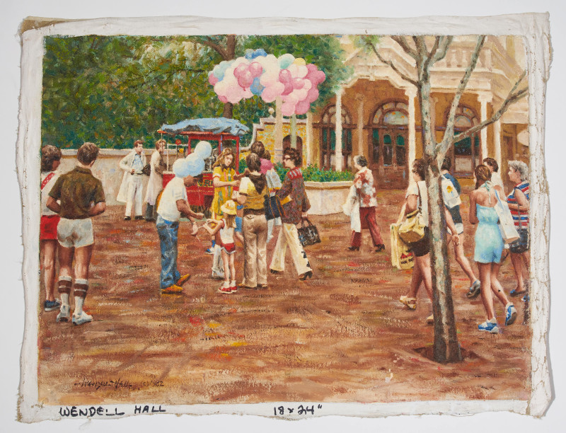 Wendell Hall - Pink Balloons