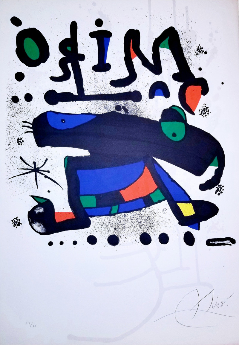 Joan Mir Exhibition Miro Tokyo (M 1172)
