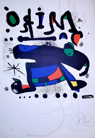 Joan Mir Exhibition Miro Tokyo (M 1172)