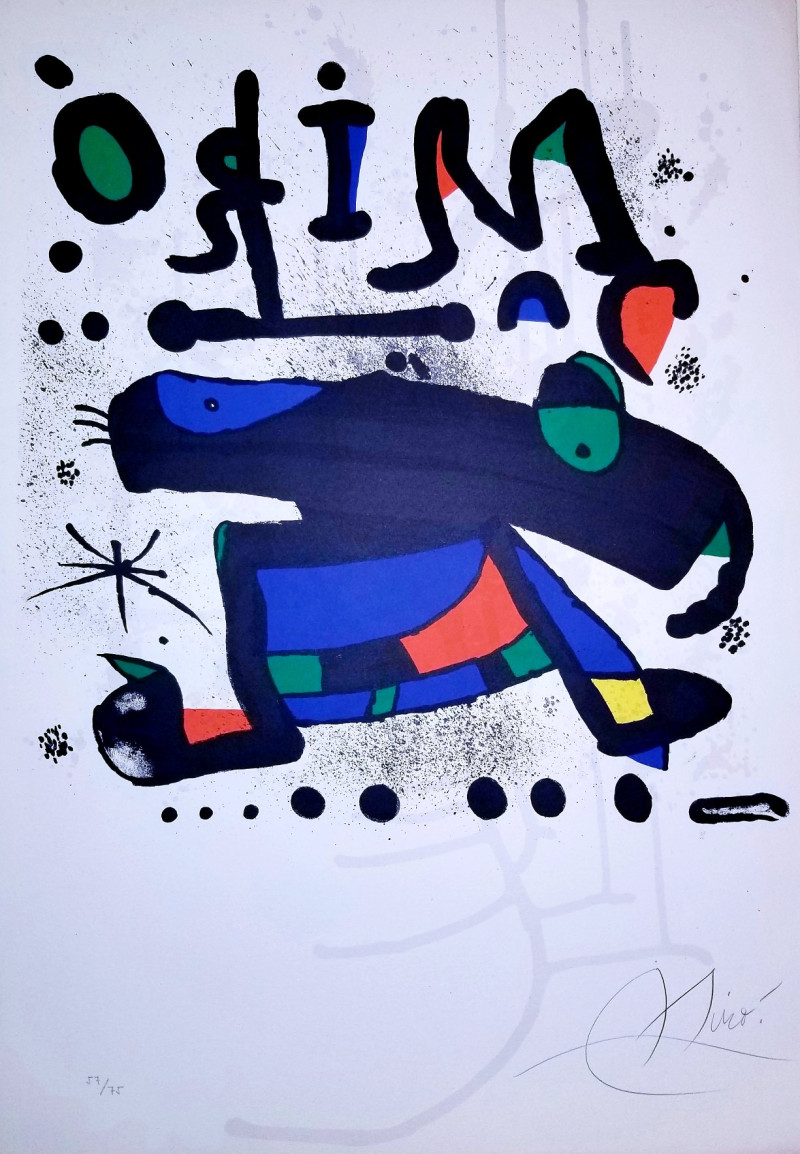 Joan Mir Exhibition Miro Tokyo (M 1172)