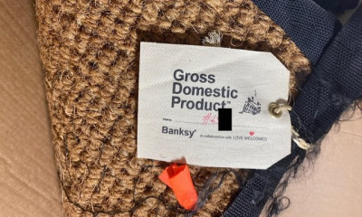 Banksy x Love Welcomes Welcome Mat