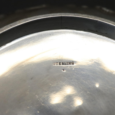 Black Starr Frost Sterling Silver Repousse Bowl