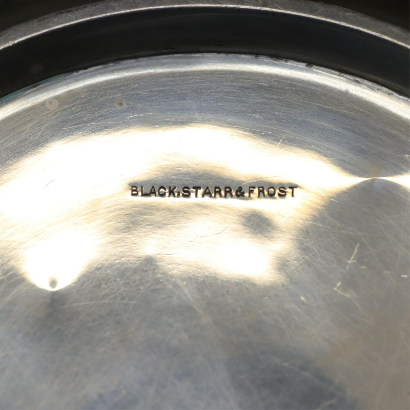 Black Starr Frost Sterling Silver Repousse Bowl