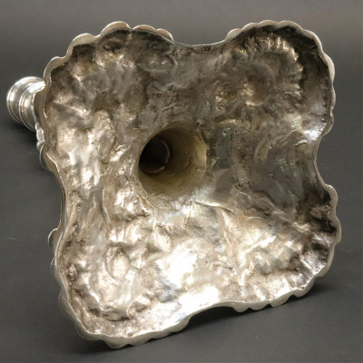 George II Silver Candlestick John Cafe 1755