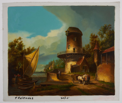 Theo Reijmers - Dutch Sails by the Mill