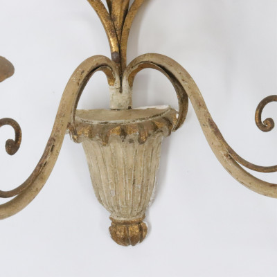 Pair of Neo Classic Style 2Light Sconces