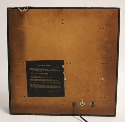 Lightolier Galaxy Infinity Mirror c 1960