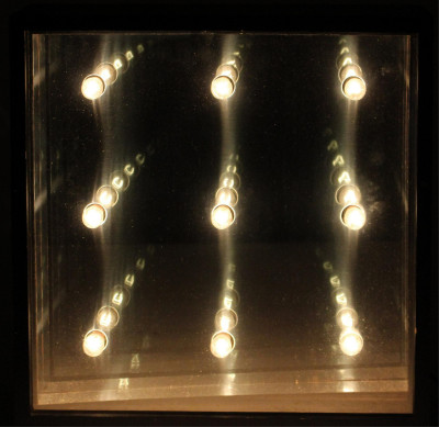 Lightolier Galaxy Infinity Mirror c 1960