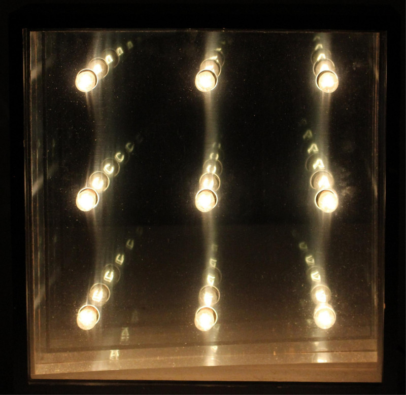 Lightolier Galaxy Infinity Mirror c 1960