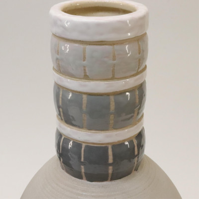 Luc Lanel Ceramic Vase and Other