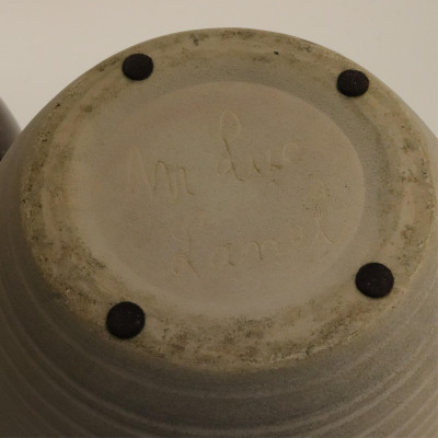 Luc Lanel Ceramic Vase and Other