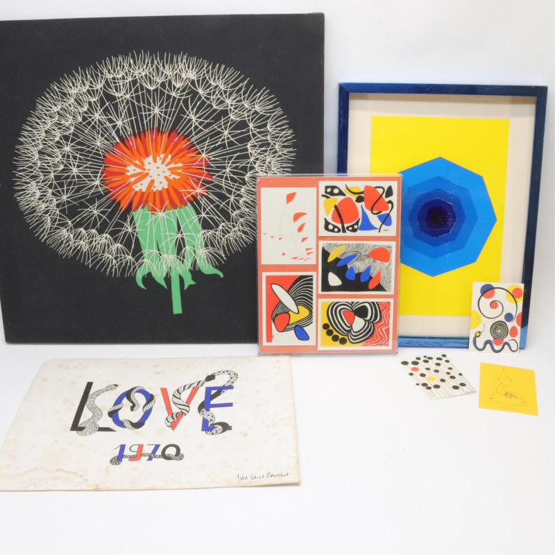 Modern Works Calder Yves Saint Laurent others