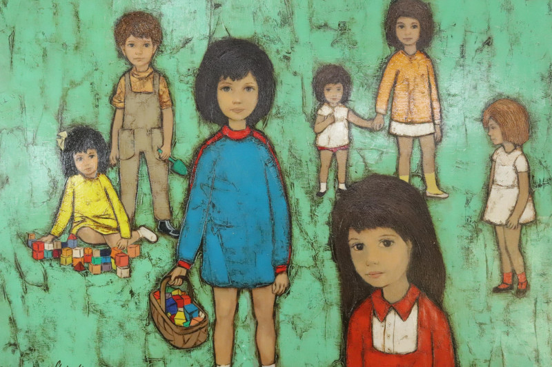Claire Lier Group of Young Children (3)