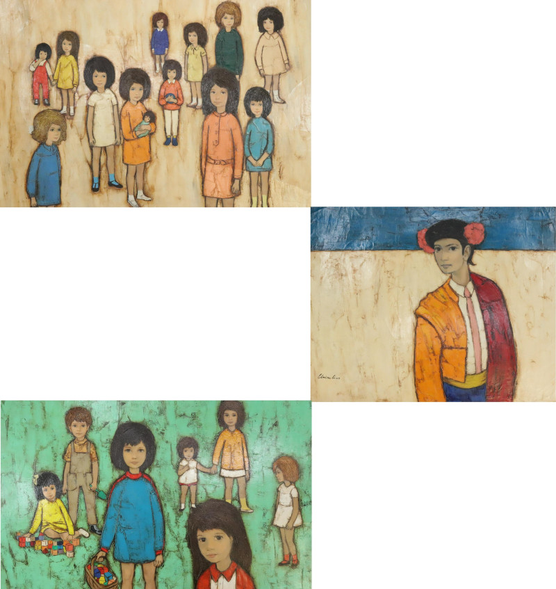 Claire Lier Group of Young Children (3)