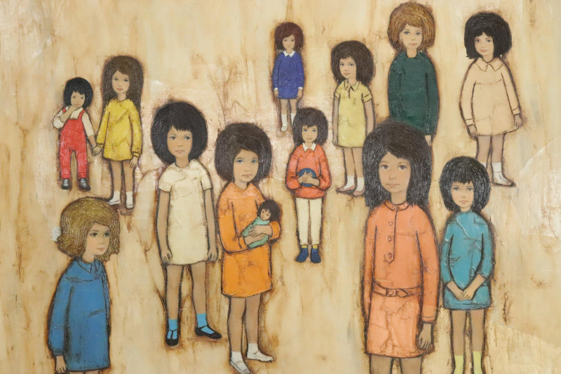 Claire Lier Group of Young Children (3)