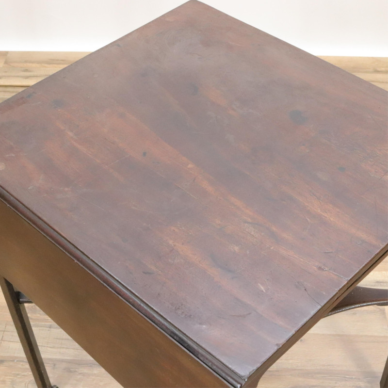 George III Mahogany Pembroke Table 18th C