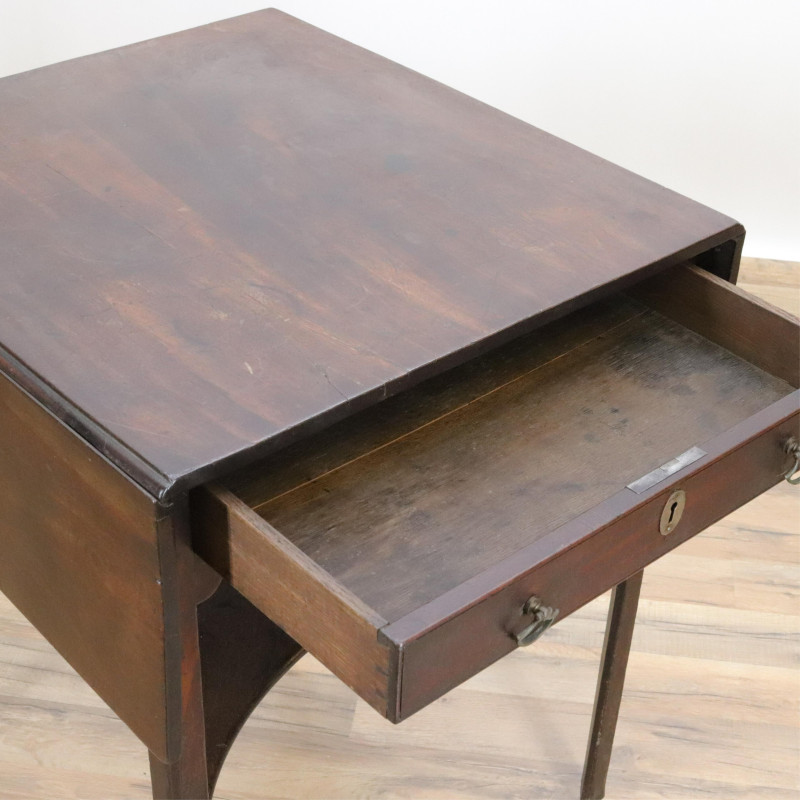 George III Mahogany Pembroke Table 18th C