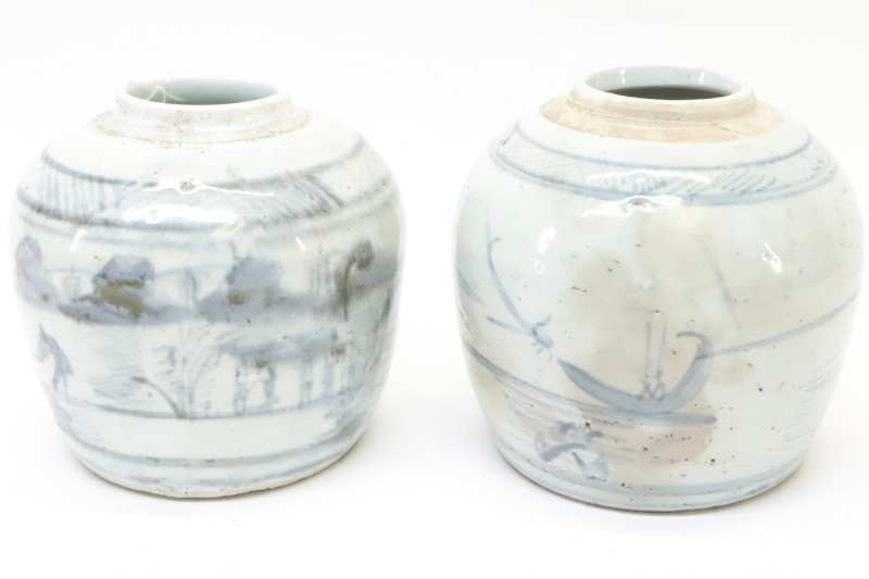 Five Chinese Ginger Jars
