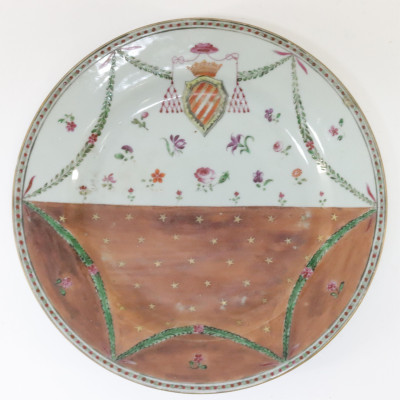 Group of Five Chinese Export Porcelain Dishes