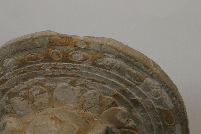 Two Standing Stone Buddhist Figures