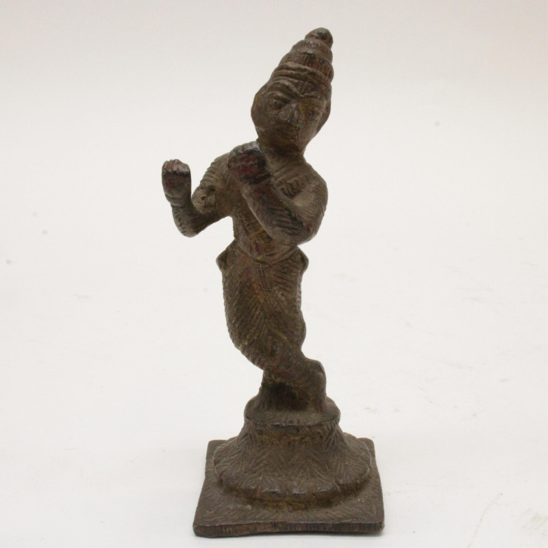 Copper Alloy Tibetan Dorje Ax with Iron Blades