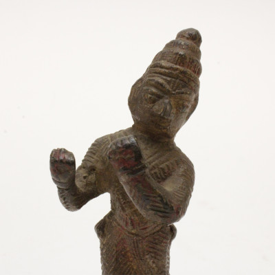 Copper Alloy Tibetan Dorje Ax with Iron Blades