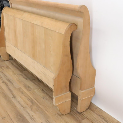 Pair of Porcelain Tile and Metal Lamps