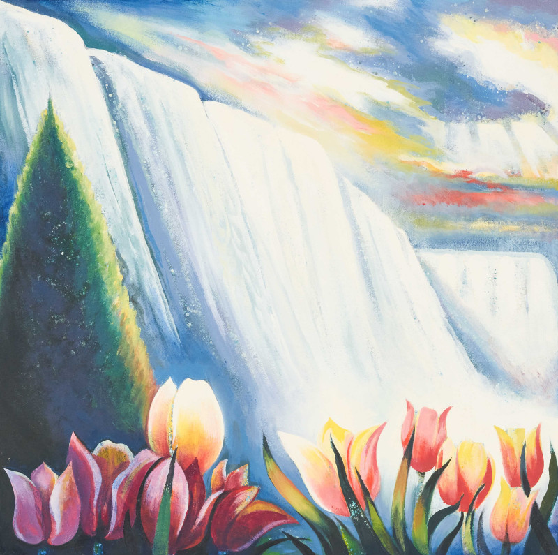 Lowell Nesbitt - Niagara Spring