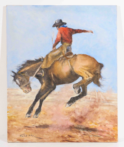 Pál Fried - Bronco (Rider in Red)
