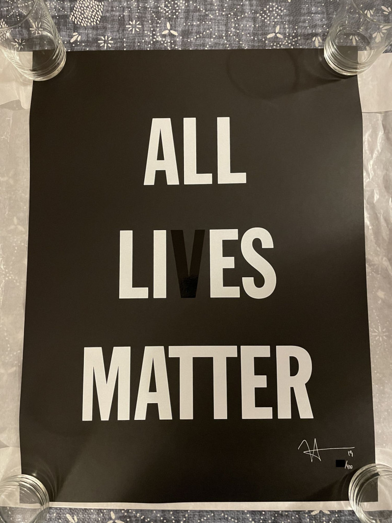Hank Willis Thomas All Li es Matter