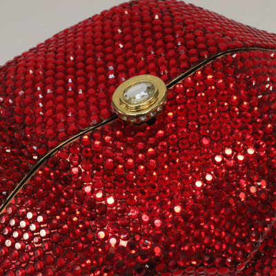 Katherine Baumann Red Lips Minaudiere