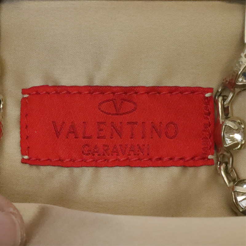 Valentino Floral Beaded Clutch