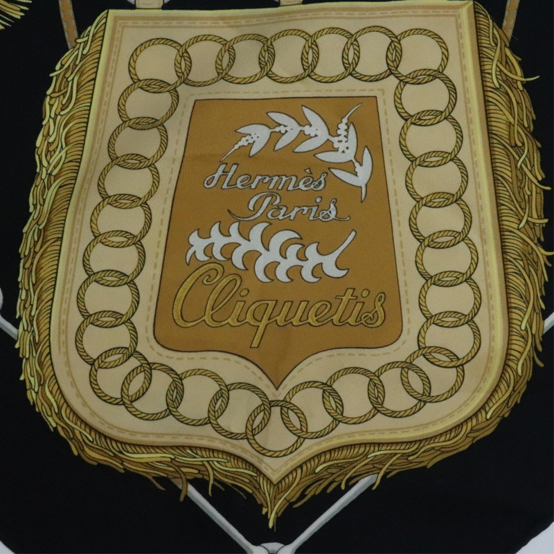 Hermes Silk Scarf Cliquetis