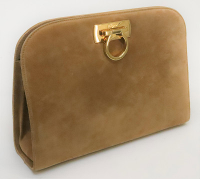 Salvatore Ferragamo Suede Bag