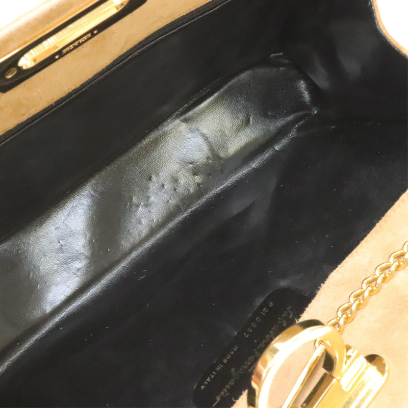 Salvatore Ferragamo Suede Bag