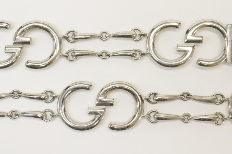 Gucci Signature GG Metal Belt