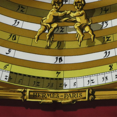 Hermes Silk Scarf Astrologie Dies et Hore