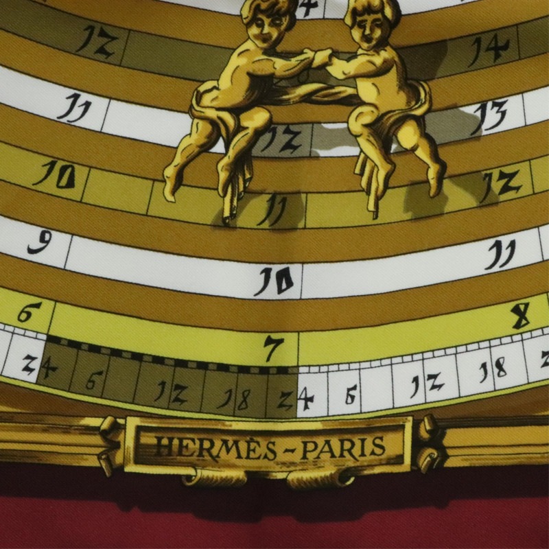 Hermes Silk Scarf Astrologie Dies et Hore