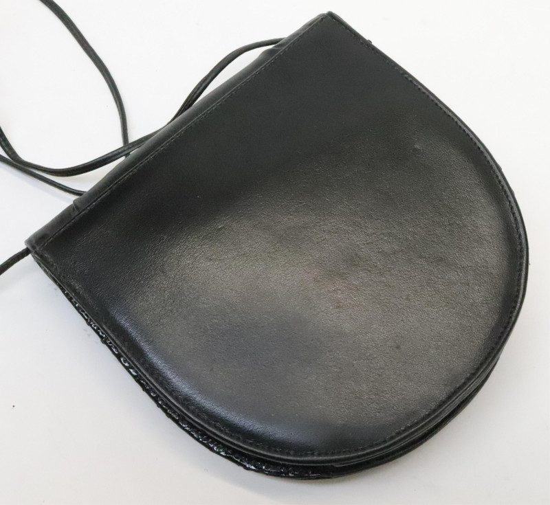 Carlos Falchi for Hanae Mori Snake Skin Bag