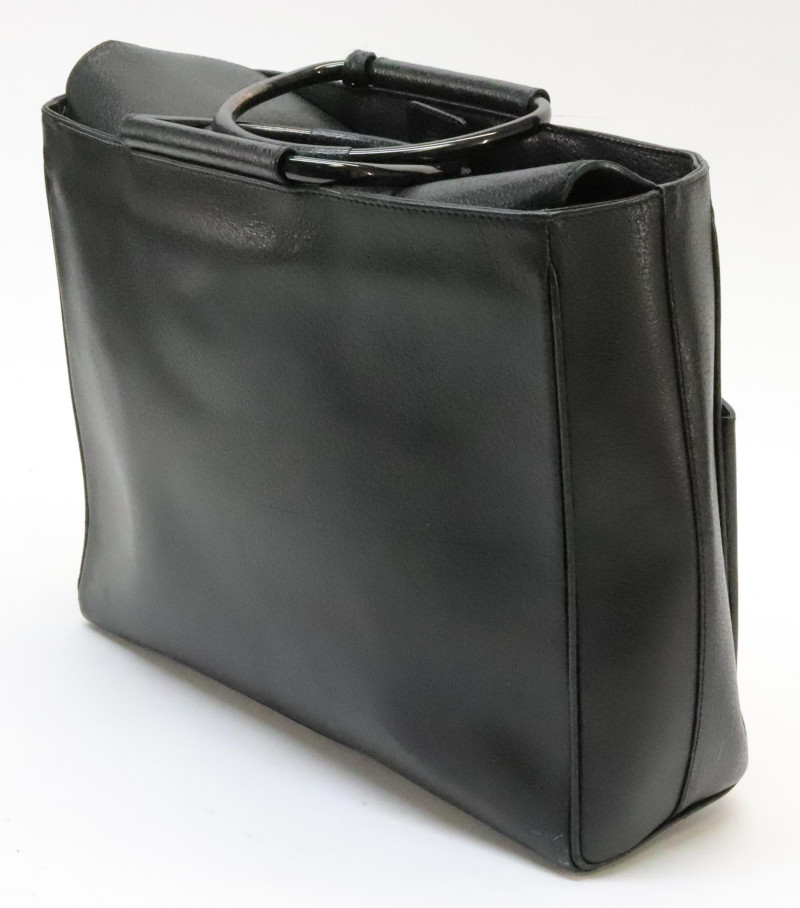 Gucci Metal Top Handle Tote