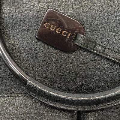 Gucci Metal Top Handle Tote