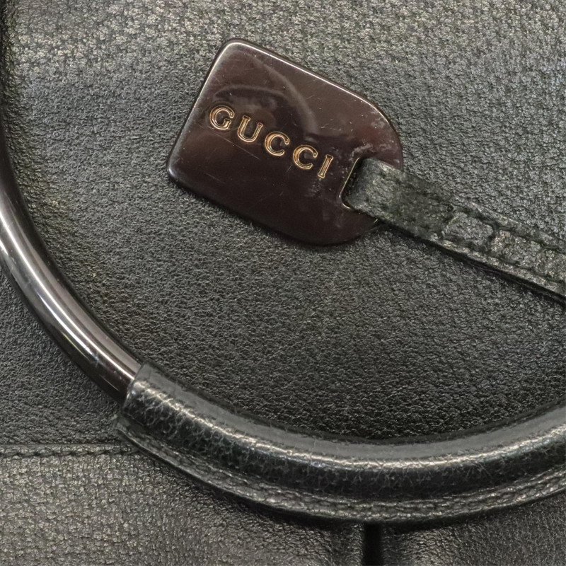 Gucci Metal Top Handle Tote