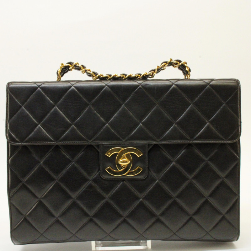 Chanel Chain Handle Briefcase