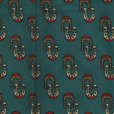 Gucci Silk Scarf Horseshoes