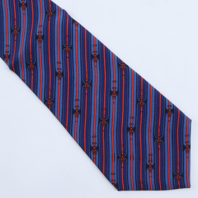 Hermes Silk Tie and Pocketsqaure
