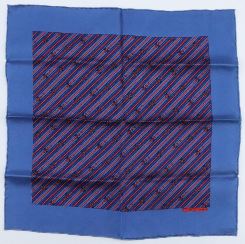 Hermes Silk Tie and Pocketsqaure