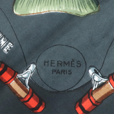 Hermes Silk Scarf Les Truites