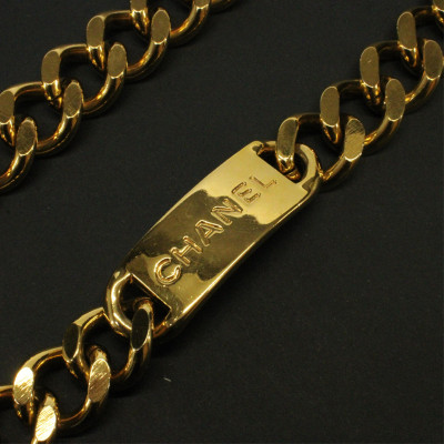 Vintage Chanel Medallion Belt
