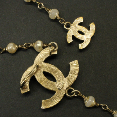 Chanel Bead and Chain Belt