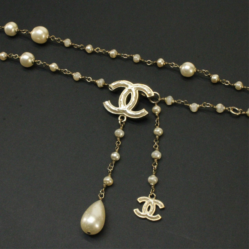 Chanel Bead and Chain Belt
